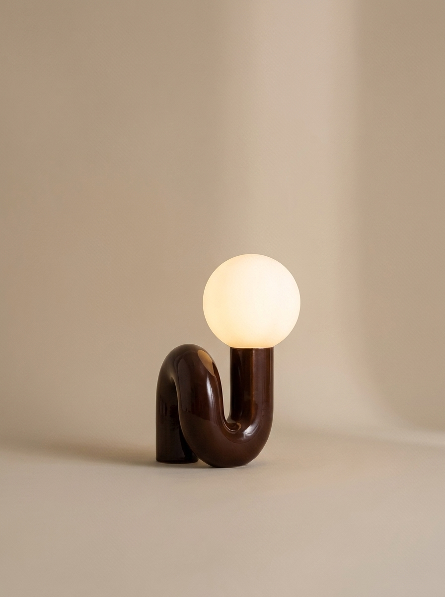 Mist table lamp, on