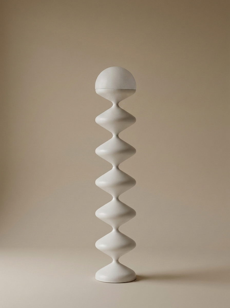 Gourd floor lamp, off