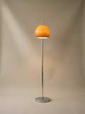 Mushroom floor lamp, on