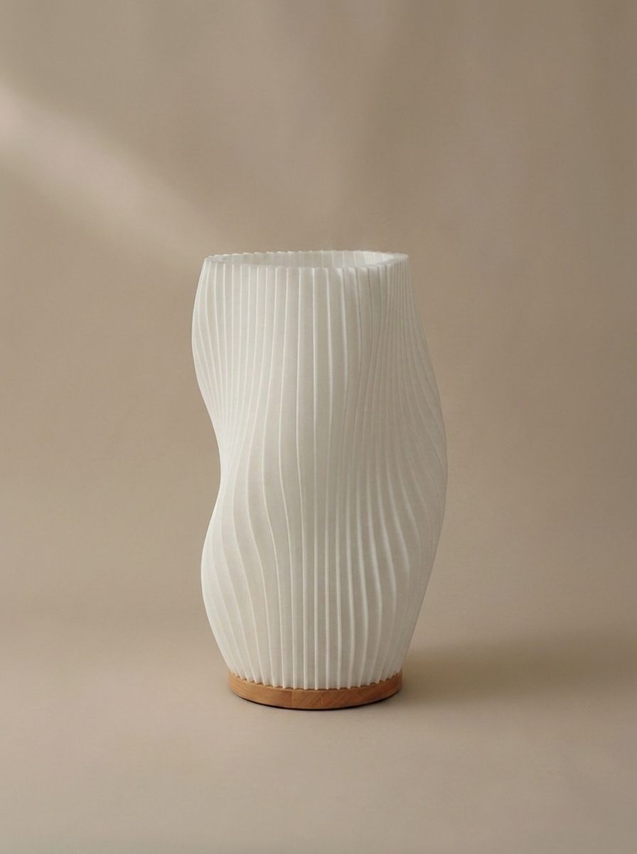 Pleat table lamp, off